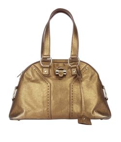 YSL Muse, Leather, Gold, 156465, 3*